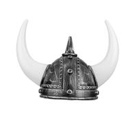 TEMPNAP Casque Viking à Cornes en Plastique Solide, Léger et Confortable pour Adulte, Chapeau de Guerrier Romain Décoratif pour Halloween et Mascarade