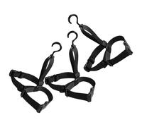 TEMPNAP Cintres Suspendus pour Bottes de Randonnée et Pêche, Séchoir à Chaussures 3 Pièces Sangles Réglables, Porte-Bottes pour Activités Extérieures