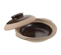 TEMPNAP Cocotte en Céramique Couvercle pour Cuisson Uniforme, Design Compact, Marmite Cuisine Traditionnelle et Plats Mijotés
