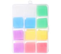 TEMPNAP Colle à Dessin Diamant en Argile Plastique 96 Pièces pour Bricolage Point de Croix et Peinture Diamant, Outils de Couture pour Projet Artisanal sur Tissu