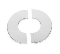 TEMPNAP Couvercle Décoratif pour Bride de Robinet en Acier Inoxydable 22 Mm, Plaque de Recouvrement Ronde pour Tuyau de Salle de Bain, Cache-robinet Compatible pour Plomberie, Accessoire