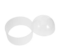 TEMPNAP Couvercles en Plastique Joint Étanche Lot de 2 Anti-fuite de Vapeur Cuisson la Vapeur pour Cuiseur à Œufs Durs Préparation du Petit-déjeuner