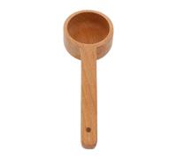 TEMPNAP Cuillère à Mesurer Naturel pour Grains et Café Poignée Longue Capacité Outil de Mesure Polyvalent pour Cuisine Maison et Restaurant Résistante Chaleur