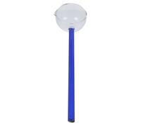 TEMPNAP Cuillère Polyvalente Réutilisable Résistante à Haute Température en Verre Bleu Long Manche, Cuillère Doseuse pour Desserts Cuisine