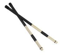 TEMPNAP de Batterie Légères et Résistantes Lot de 2 en Noir pour Percussion Jazz et Jeu de Batteur Professionnel