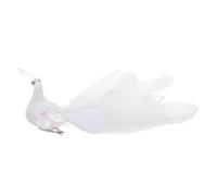 TEMPNAP Décoration Paon Artificiel Figurine Ornemente Mousse et Plumes Décoration Dintérieur et Jardin Réaliste Modèle de Paon Décoratif pour Maison et Vitrine