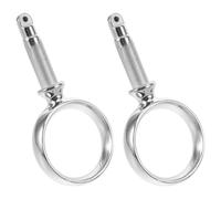 TEMPNAP Douilles de Dame de Nage de Bruit et Stabilité 50mm en Acier Inoxydable Support de Rame pour Yacht Lot de 2 Pièces pour Navigation en Aviron
