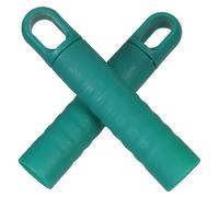 TEMPNAP Embouts de Poignée de Manche de Balai Antidérapants 25 Mm Vert, 2 Pièces, Accessoires de Remplacement Trou Suspendre pour Nettoyage Maison, Bureau et Sols Industriels