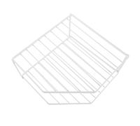 TEMPNAP Étagère d'angle Cuisine en Fer Blanc, Double Couche, Stabilité pour Casseroles Lourdes, Organise Efficacement l'espace sous Évier