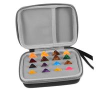 TEMPNAP Étui de Rangement pour Médiators de Guitare avec Assorties Accessoire Portable pour Accessoires de Guitare Organiseur Pratique pour Guitaristes Couleur Aléatoire Couleur Aléatoire