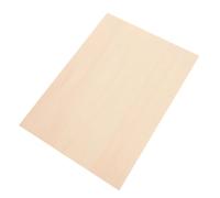 TEMPNAP Feuilles de Bois de Balsa A4 Double Face pour Bricolage et Gravure, Surface Lisse, Planche en Bois Beige pour Projets DIY et Maquettes