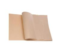 TEMPNAP Feuilles de Papier Parchemin Marron pour Cuisson Four, Résistant Graisse, 100pcs, pour Pâtisserie et Cuisson Saine