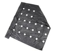 TEMPNAP Film et Perforation en PE Isolation Thermique de Paillage Agricole Noir pour Ventilation, pour Cultures en Agriculture et Exploitation Agricole