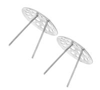 TEMPNAP Filtre à Thé en Acier Inoxydable Argenté 2pcs pour Théière à Bec Unique Maille Multi-couches, Résistance Haute Température et Ressort Métallique pour Maison ou Bureau