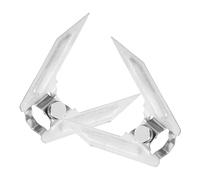 TEMPNAP Fourchettes à Viande Rotatives Inox 2 Pièces pour Tournebroche Barbecue Outils Cuisson Poulet Rôti