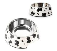 TEMPNAP Gamelle pour Chien et Chat en Acier Inoxydable, Résistante la Rouille et Compatible Lave-Vaisselle, pour Croquettes Sèches et Friandises