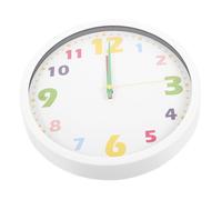 TEMPNAP Horloge Murale Garçon Fille Éducative Silencieuse Analogique Design Moderne Décor Chambre Garçon Fille Apprentissage Facile Installation