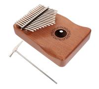 TEMPNAP Kalimba Notes Bois Naturel Piano à Pouce pour Débutants Instrument de Musique Portable Touches Lisses et Durable et Facile à Transporter