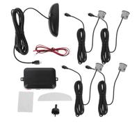 TEMPNAP Kit de Capteurs de Stationnement Arrière Abs Alarme Sonore et Écran LED pour Voiture, Système D'assistance au Stationnement en Temps Réel Compatible Plusieurs Modèles