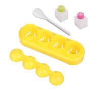 TEMPNAP Kit de Fabrication de Boulettes de Riz pour Garçon et Filles avec Moules à Sushi en Pp et Aluminium, Cuillère Incluse, Repas DIY Sûr à Domicile