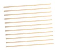 TEMPNAP Lot De 10 Baguettes Moulures Bois Triangulaires IsocèLes 6Mm X 19.7 Pouces Pour DéCoration FenêTre Moustiquaire Diy Accessoires Photographie