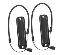 TEMPNAP Lot De 2 Stylets De Fixation Avec Cordon Élégant Anti-Perte Cordon De Serrage Universel Pour Stylos Keeper Ups Gel De Silice Capacitif Noir