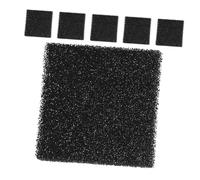 TEMPNAP Lot De 6 Filtres à Charbon Carrés pour Poubelle Cuisine, Filtre Éponge en Fibres Activées, Haute Filtration, Compatible Composteur Intérieur, Recharges pour Bac à Compost