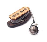 TEMPNAP Micro Pickup pour Guitare à Cigar Box Bois Érable Capteur Soundhole et Accessoire de Remplacement pour Guitares Acoustiques Modèle