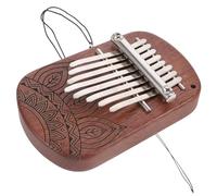 TEMPNAP Mini Kalimba Tons Ergonomique pour Débutants Piano à Doigts Portable Bois pour Jouer des Mélodies Parfait pour Amis et Famille