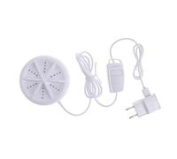 TEMPNAP Mini Machine à Laver Portable Turbine Ce, Haute Fréquence Vibration Pour Décontamination, Légère Abs, Pour Dortoirs Et Voyages, 1 Unité, Adaptateur Eu Ac220