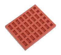 TEMPNAP Moule à Briques en Silicone Souple, 34 Pièces, pour Modélisme, Tables de Sable et Projets de Construction Miniature