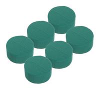 TEMPNAP Mousse de Fleur pour Maintien des Fleurs 6 Pièces Ronde Verte Forte Absorption D'eau pour Décorations de Mariage et Compositions Botaniques