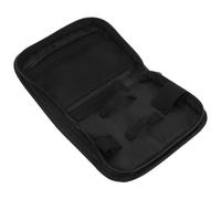 TEMPNAP Organisateur pour Appareil de Mesure de Glycémie en Polyester Épais Noir Trousse de Rangement pour Fournitures Diabétiques à Domicile Déplacement