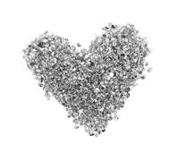 TEMPNAP Paillettes de Verre Décoratives Fragments pour Art Diy Époxy Nail Art et Peinture Paillettes Fines Argentées pour Colorées et Uniques