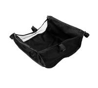 TEMPNAP Panier de Poussette en Tissu Oxford Noir Grand Rangement Fond Organisateur Polyvalent pour Poussette Canne Remplacement Panier Inférieur et Accessoires Bébé Pratique