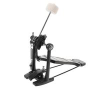 TEMPNAP Pédale de Grosse Caisse Aluminium Alliage avec Accessoires pour Batterie Jazz Pédale de Pratique Durable avec Surface Antidérapante et Conception Compacte pour Batteurs