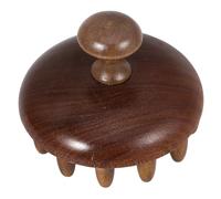 TEMPNAP Peigne Massage Chevelu Bois Naturel Large Dents pour Shampooing et Stimulation Circulation Sanguine Cheveux Brosse Picot Confortable Unisexe pour Soin Capillaire Quotidien
