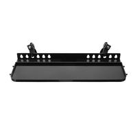 TEMPNAP Plateau pour Chevalet en Plastique Noir, Robuste et Léger, Support de Rangement Pratique pour Pinceaux et Peintures, pour Atelier D'artistes