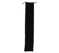 TEMPNAP Pochette de Rangement pour Instruments à Vent Électronique en Velours Épais 75x14 Cm, Paquet Anti-poussière Noir pour Flûte et Performances Musicales