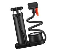 TEMPNAP Pompe à Air Manuelle Compacte Manomètre Précis Jusqu’À 160 Psi, Gonfleur Robuste pour Scooter et Voiture, Compresseur Portable pour Usage Extérieur et Urgence