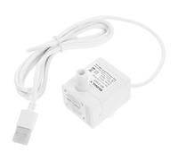 TEMPNAP Pompe à Eau Submersible Design Compact en Abs USB Silencieuse Débit 150l/h Sortie 8mm pour Fontaine à Eau pour Animaux de Compagnie pour Chat