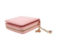 TEMPNAP Porte-Monnaie Féminin Simili Cuir avec Pochette Zippée Portefeuille Trifold pour Cartes De Voyage Compact Et Élégant pour Femme