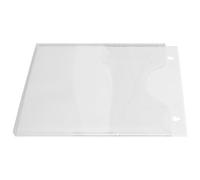 TEMPNAP Présentoir à Livres en Acrylique Transparent, Support Mural Vertical A4, Installation Facile et Design Élégant pour Brochures et Magazines