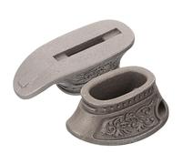 TEMPNAP Protège-doigts de couteau 2pcs mitres en acier inoxydable pour outils de fabrication de couteaux adaptés production artisanale et sécurité renforcée