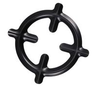 TEMPNAP Réducteur de Plaque de Cuisson en Fer Support de Poêle Rond pour Réchaud de Camping avec Anneau Wok et Fonction Installation Rapide