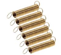 TEMPNAP Ressorts de Tension Installation Facile 6pcs Accessoires Polyvalents en Alliage Or pour Mécanisme D'horlogerie pour Réparation D'horloge Murale à Domicile