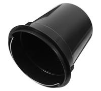 TEMPNAP Seau à Eau pour Chevaux Rond 5l en Plastique Noir, Poubelle Amovible Portable Poignée, Cuisine et Salle de Bain