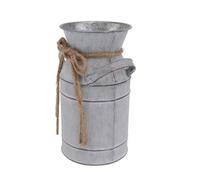 TEMPNAP Seau en Fer Décoratif pour Composition de Fleur, Ornement de Seau de Fleurs Multi-Usage Forme Simple, Accessoire Jardin Pratique pour Décoration Intérieure Élégante