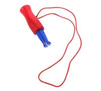 TEMPNAP Sifflet D'appel de Canard en Plastique Rouge, Sifflet D'extérieur Imitant Le Son Réaliste du Canard Plongeur, Appeau Léger et Compact pour Chasse, Appel pour Sarcelle et Oie