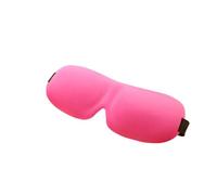 TEMPNAP Sommeil 3d Yeux Forme Ergonomique sans Nez Rose Rouge Tissu Léger Voyage Relaxation Détente Peau Sensible